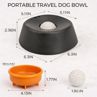 INTERACTIVE SLOW FEEDER LICK BOWL