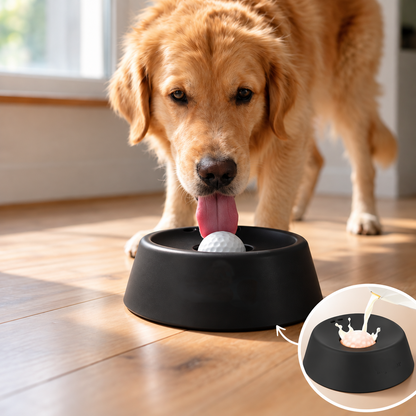 INTERACTIVE SLOW FEEDER LICK BOWL