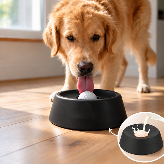 INTERACTIVE SLOW FEEDER LICK BOWL